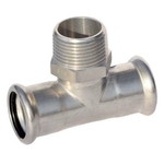 Aisi304/316 Steel Stainless Press Fittings Coupling 1/2-4