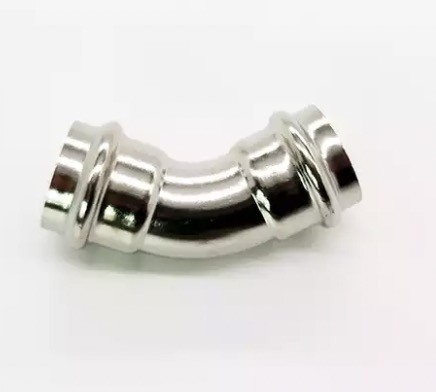 Equal 4 Inch Stainless Steel 45 Degree Elbow ISO