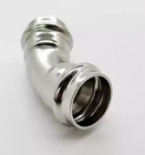 Equal 4 Inch Stainless Steel 45 Degree Elbow ISO