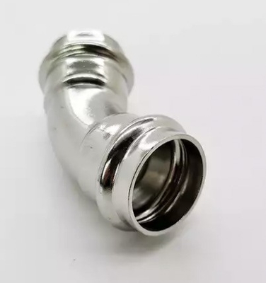 316l Stainless Steel Pipe Fittings 45 Degree Equal Elbow