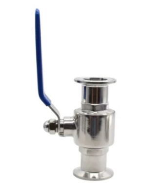 0.5 Inch Stainless Steel Sanitary Ball Valve Water Media