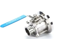 Water Food Grade 2 Inch 1.5 Stainless Steel Ball Valve Manual Tank Bottom