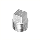 Customized Stainless Steel Pipe Fittings Seamless Square Plug SQ