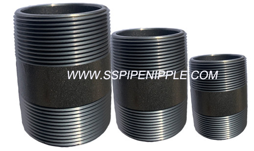 Casting Niple Negro Cedula 40  Rosc 1" X 4"   NPT  ANSI / ASME B1.20.1