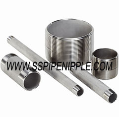 Niple Acero Inoxidable 304/316  CEDULA 40 ROSCA  1/2 X 9" NPT  ANSI/ASME B1.20.1.