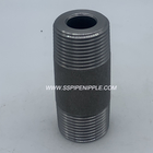 Equal Shape Black Steel Pipe Nipple  Good Ductility  Easy To Operate