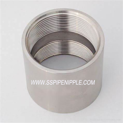 1/2" NPT Thread Merchant Steel Couplings ANSI / ASME BS21 DIN2999