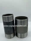 Male Female Carbon Steel Pipe Fitting  1"X150MM Threaded Pipe Nipples