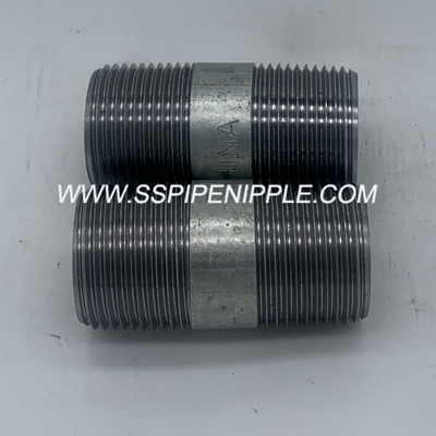 Seamless Galvanized Pipe Nipple Welded  Male Threaded Pipe Nipples