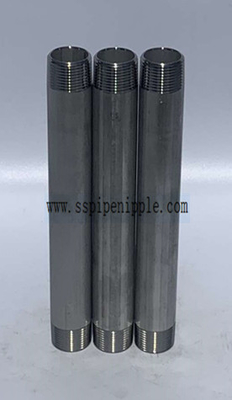 Standard Stainless Steel Pipe Nipple  Construction Machine Building Use