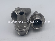 SS304 SS316 Stainless Steel Pipe Coupling For Water Gas NPT / DIN / BSP