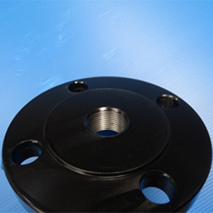 Black Coating DN50 X NPTF DN40 Threaded Pipe Flange