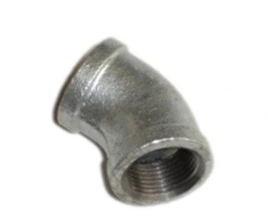 1/8 Malleable Iron Pipe Fitting Black / Galvanised Banded / Beaded / Plain