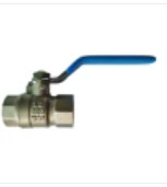 Oem Nickel Plating 2 Brass Ball Valve With Steel Handle