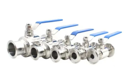 0.5 Inch Stainless Steel Sanitary Ball Valve Water Media