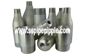 Standard Sch 40 Swage Nipple Fitting ASTM A106 High Strength Good Ductility