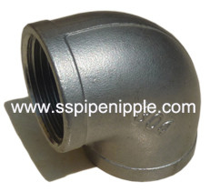 Casting Stainless Steel Pipe Fittings Stainless  Steel  Elbow  90 Degree