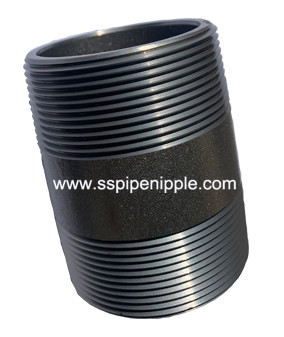 Industrial SCH80 Carbon Steel Pipe Nipples Male Female Connection