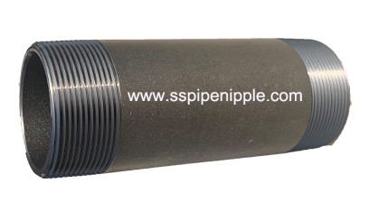 Carbon steel nipple BSP male thread