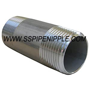 Niple Acero Inoxidable 304/316  CEDULA 40 ROSCA  1/2 X 5" NPT  ANSI/ASME B1.20.1.