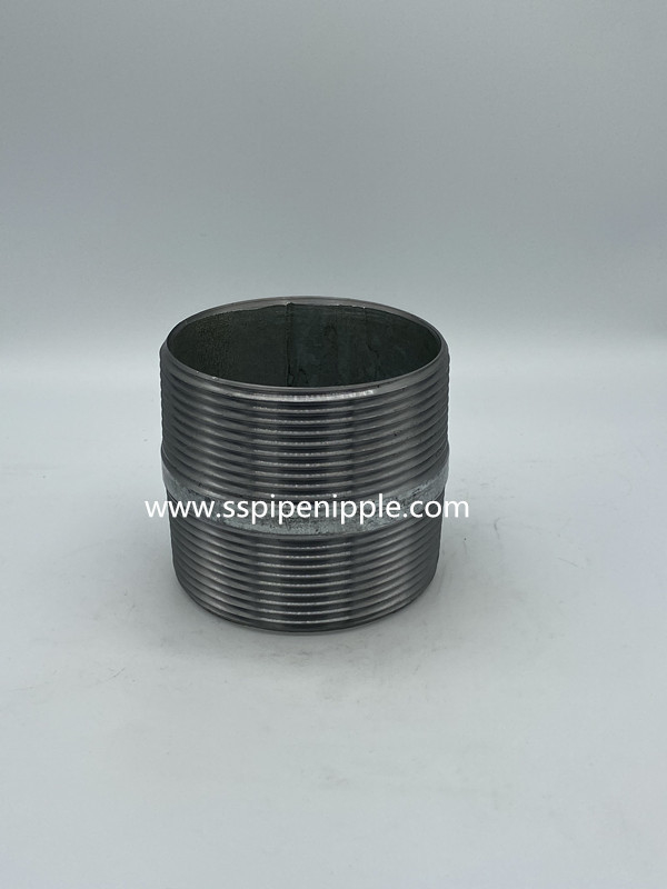 Seamless Carbon Steel Pipe Nipples BS21 Threads 1/8''-6'' Diameter