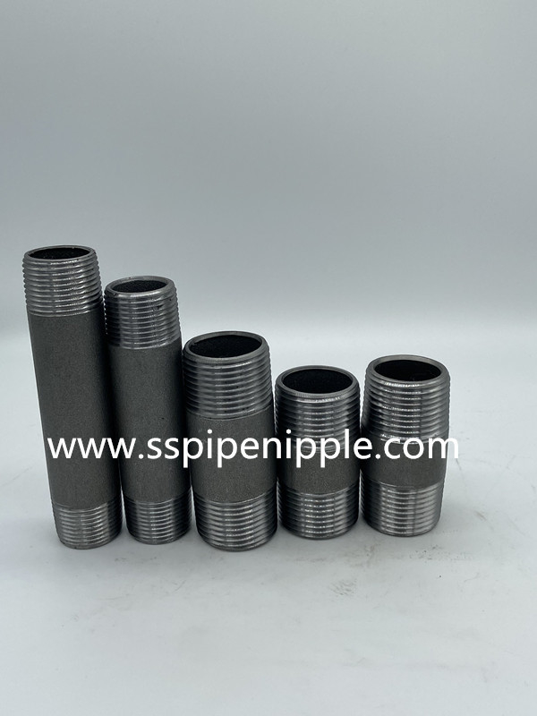 3/4" Carbon Steel  Pipe Nipples  Schdule 40 Galvanized Pipe Nipples