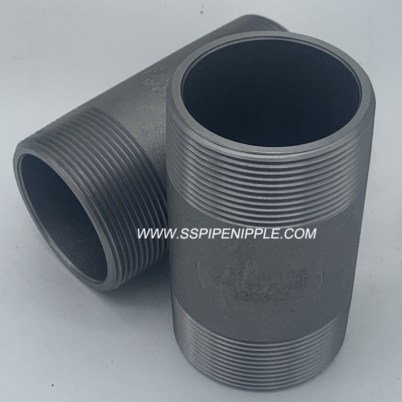 Welded Carbon Steel Pipe Nipples Carbon Steel Socket Weld Fittings