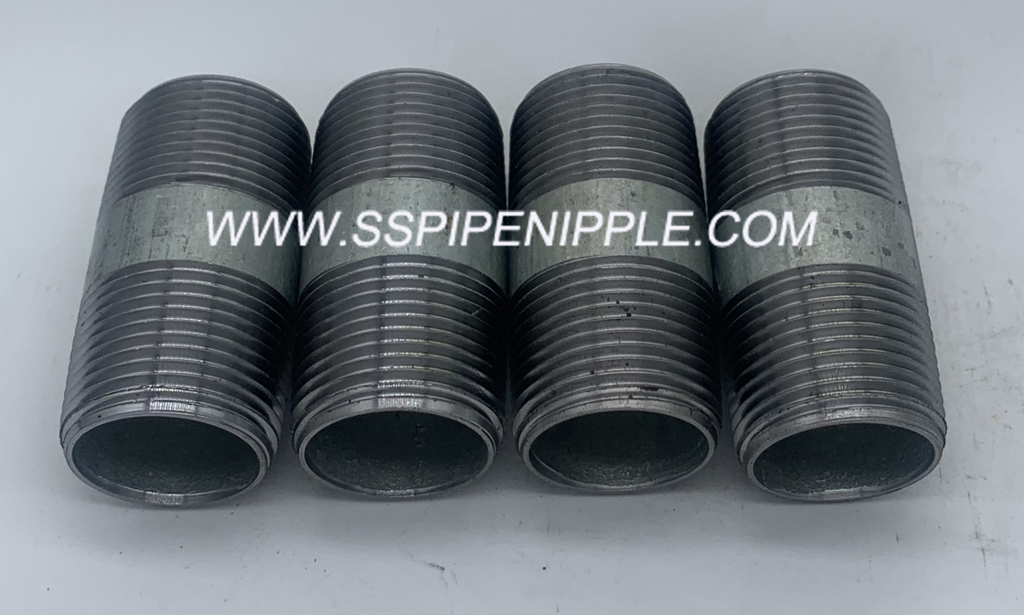 Hot Galvanized  Schedule 40 Carbon Steel Pipe  High Strength Good Ductility NPT