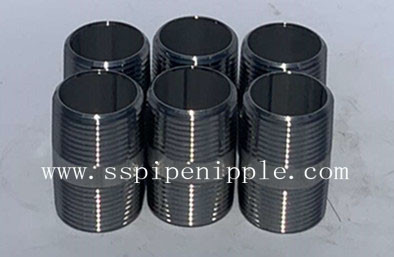 Seamless Stainless Steel Pipe Nipple Construction Machine Building Use