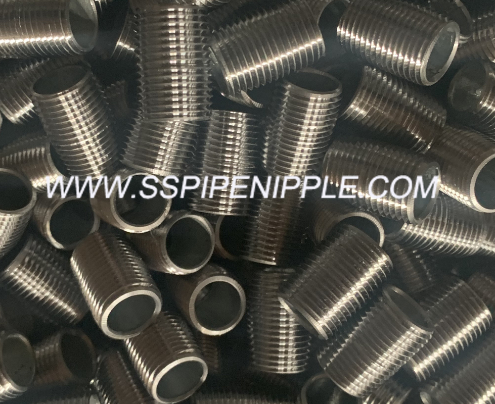 Industrial Galvanized Pipe Nipple High Precision Stable Performance