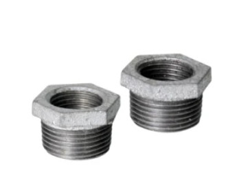 Cast Iron Malleable Iron Threaded Fittings Bushing For Gas / Oil Industry